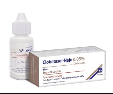 Bədənə qulluq: Clobetasol-Najo 0.05% lasyonu istifadəsi Bu dərman ekzema, psoriaz