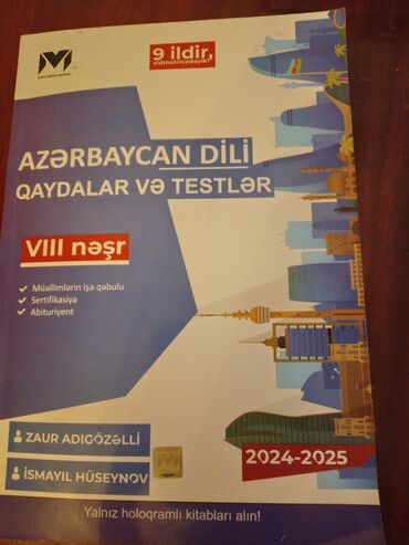 Testlər: Tecili satılır tep tezede içi yazılmayıb hec ilşedilmeyeib. 16 manata