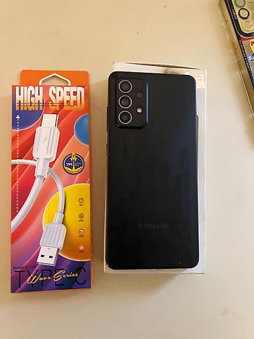 planşet telfon: Samsung Galaxy A52, 128 GB, rəng - Qara, Face ID — 2