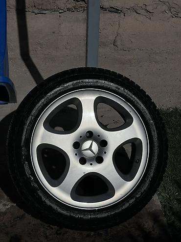 Литые Диски R 17 Mercedes-Benz, Комплект, отверстий - 5, Б/у