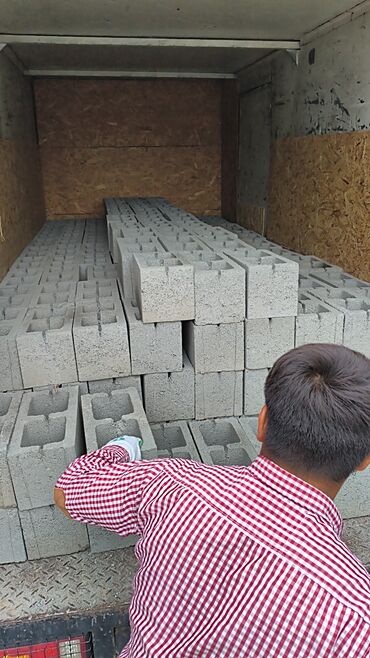 Пескоблок: Пескоблок Гладкий, Заборный, 400x150x200, Самовывоз, Платная доставка — 13