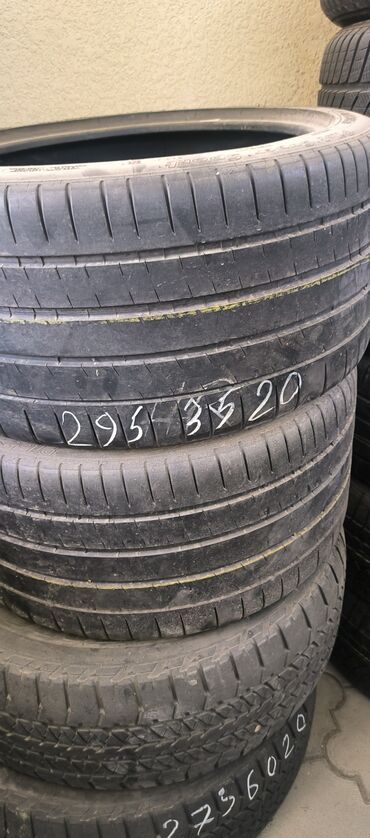 купить бескамерные диски на камаз под клинья: Шиналар 295 / 35 / R 20, Жай, Колдонулган, Жуп, Жеңил унаалар, Германия, Michelin