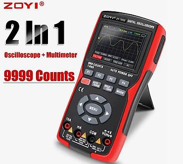 куплю осциллограф: Цифровой осциллограф-мультиметр ZOYI ZT-702S (2 в 1) Ключевые — 1