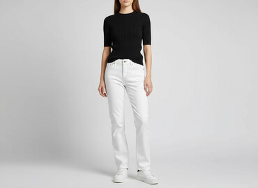 zara dzwony jeansowe: Zara, Jeansy damskie, rozmiar S
