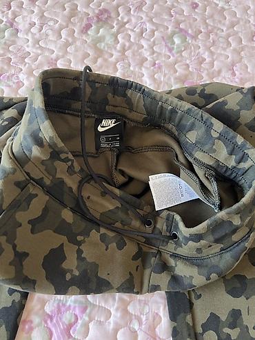 nike tech flece: Мужские спортивные брюки Nike - Модель: джоггеры - Принт: камуфляж — 2