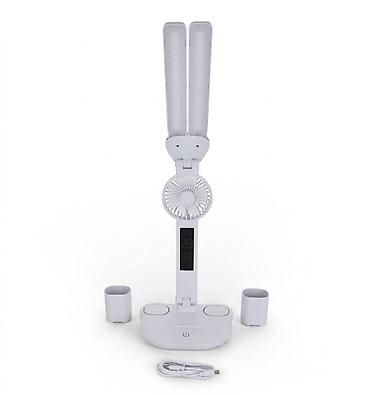 лампа вентилятор: Çoxfunksiyalı masaüstü LED lampa + ventilyator Xüsusiyyətlər: - — 2