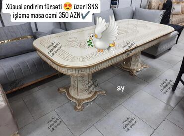 Masa və oturacaq dəstləri: Masa yeni
