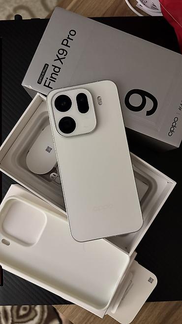 telefon kabrolar: Oppo Find X9 Pro, 512 GB, rəng - Ağ, Zəmanət, Barmaq izi, Simsiz şarj — 2