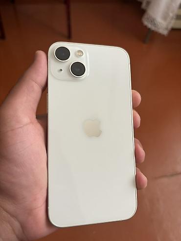 iphone 13 telefon: IPhone 13, Ağ, Face ID — 6