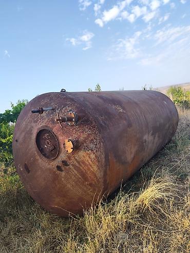 dizel qızdırıcı: Metall silindrik çən 17 ton 484x210 ünvan Şamaxı - Material: qalın — 2