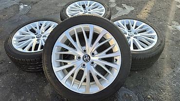 18 disk: Toyota Camry R18 orijinal disk təkər - Miqdar: 4 ədəd (tam komplekt) — 1