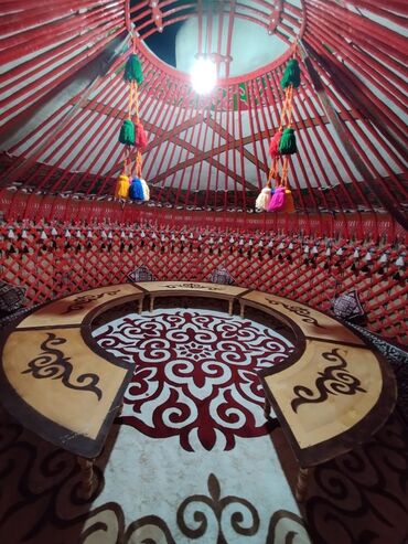 Аренда юрт: Аренда юрты, Каркас Деревянный, 85 баш, Стулья, Казан, Самовар — 9