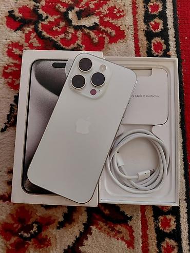 Apple iPhone: IPhone 15 Pro, 128 GB, Ağ — 1