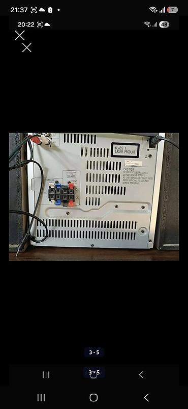 rant ace: Музыкальный центр Panasonic SA-AK122. Рабочее состояние радио — 3