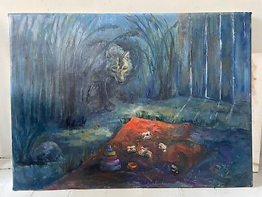 Картины: Педогог художник живописец.Работал в образовательных центрах с детьми — 9