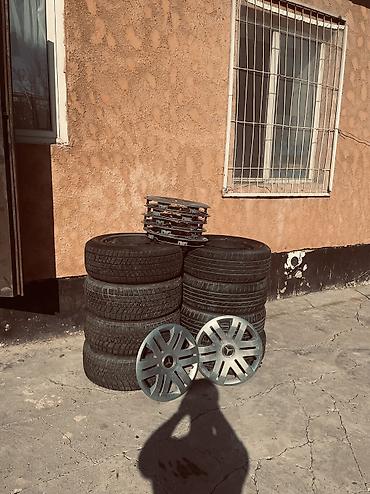 а 210: Шины, диски и колпаки Mercedes-Benz W210 Продам комплект шин, дисков — 9