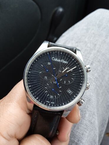 Наручные часы: Продаю часы Calvin Klein оригинал все работает надо ремень поменять