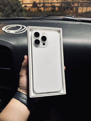 айфон 12 про телефон: IPhone 16 Pro Max, Б/у, 256 ГБ, White Titanium, Защитное стекло, Чехол, Кабель, 100 %