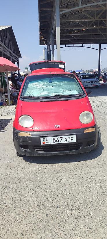 sprinter 4 4: Daewoo Matiz: 2001 г., 0.8 л, Механика, Бензин, Хэтчбэк — 1