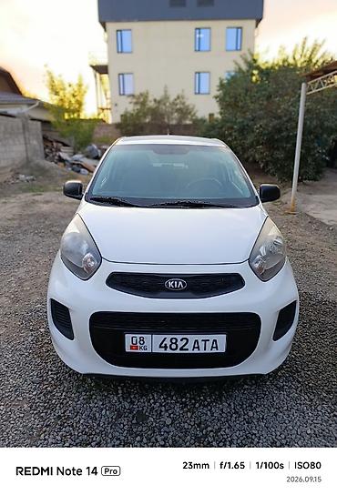 e5 olom: Kia Morning: 2016 г., 1 л, Автомат, Газ, Хэтчбэк — 1