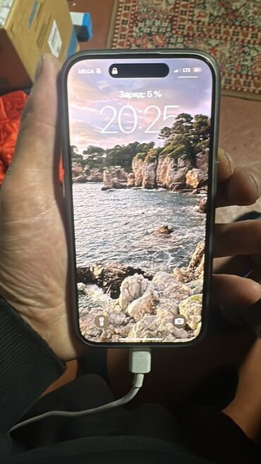 телефоны xiaomi: IPhone 15 Pro, Колдонулган, 128 ГБ, Desert Titanium, Каптама, 88 %