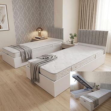 islenmis matras: Yeni, Təknəfərlik çarpayı, Bazalı, Matras ilə — 1