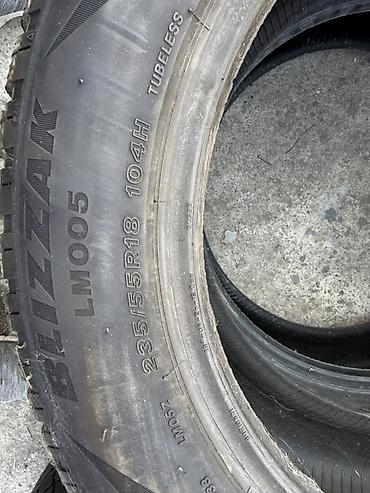 Шиналар: Зимние шины Bridgestone Blizzak LM005 - Размер: 235/55 R18 пара - — 3