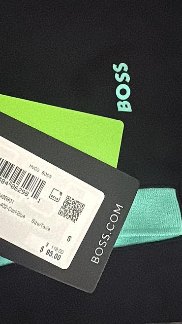 Kişi geyimləri: Polo köynək, Hugo Boss, S, rəng - Göy — 1