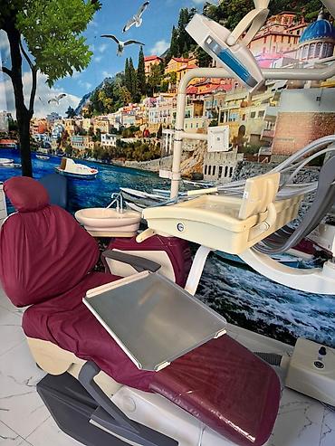Salon, tibbi mebel: Stomatoloji unit – tam komplekt - Elektrik idarəetməli rahat həkim — 2