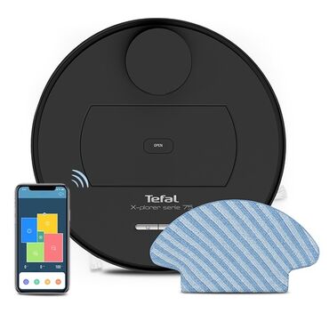 купить смартфон бу: Робот-пылесос Tefal, Сухая, Влажная, Смешанная