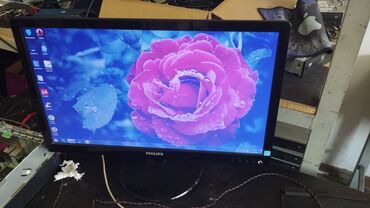 2k монитор: Монитор, Philips, Б/у, LED, 19" - 20"