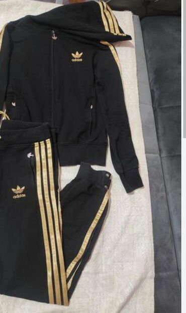 hummel trenerke komplet: Men's Sweatsuit Adidas, M (EU 38), color - Black