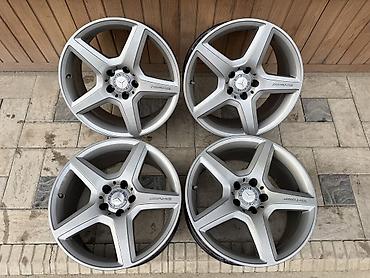 mersedes diskləri: Литые Диски R 18 AMG, Комплект, отверстий - 5, Б/у — 10
