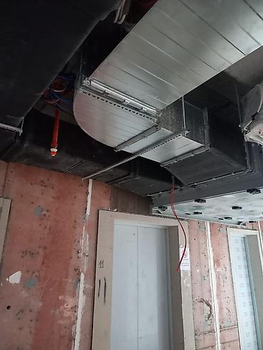 Вентиляция: Havalandırma (HVAC) kanalları və montaj xidməti - Material — 2