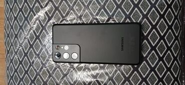 samsung s21 satılır: Samsung Galaxy S21 Ultra 5G, 256 GB, rəng - Qara, Barmaq izi, Face ID