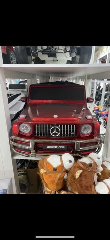 детские машинки для картинга: Uşaq elektrik avtomobili – Mercedes-Benz G-Class AMG üslubunda