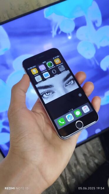 айфон 6 дешево купить: IPhone 6, Б/у, 16 ГБ, Серебристый, Чехол, Кабель, 100 %