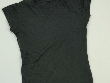 czarne t shirty oversize: T-shirt, SinSay, XS, stan - Bardzo dobry
