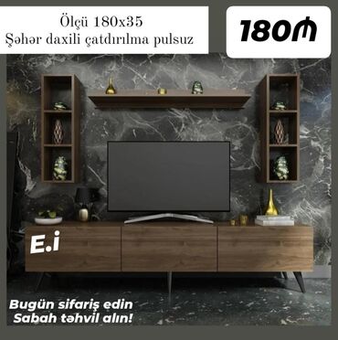 TV altlığı: Yeni, Düz TV altlığı, Laminat, Azərbaycan