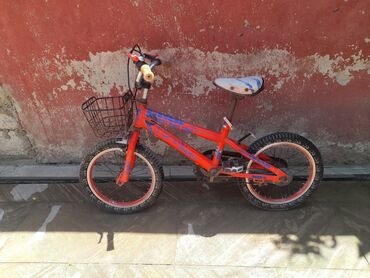 velosiped teker: İşlənmiş İki təkərli Uşaq velosipedi 16", Ünvandan götürmə, Ödənişli çatdırılma
