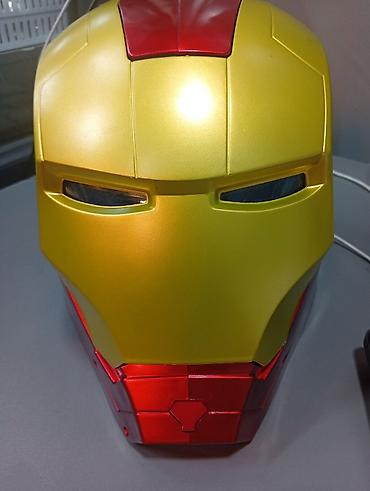 Шлемы: Шлем в стиле Железного человека (Iron Man) - Реплика лицевой маски с — 2