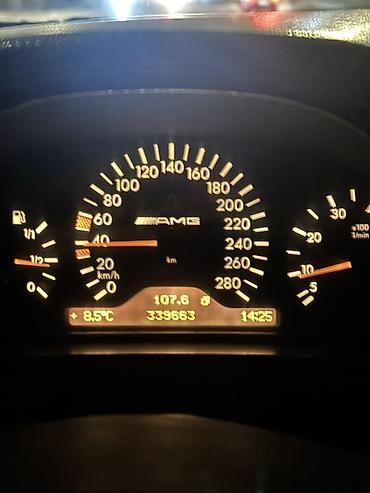 козырек w210: Приборная панель AMG для Mercedes-Benz w210 w202 (шкала до 280 км/ч) — 3