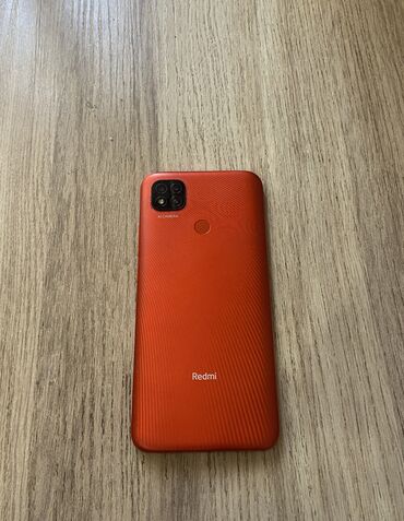 мобильные телефоны кнопочный: Redmi, Redmi 9C, Колдонулган, 64 ГБ, түсү - Ток сары, 2 SIM
