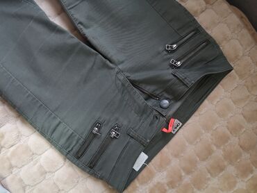 Pantalone: M, Visok struk, Ravne nogavice — 7
