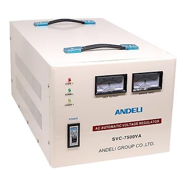 №: 5866 Məhsulun adı: Stabilizator Andeli SCV-7500 VA 7500W Brend lalafo.az -da №: 5866 Məhsulun adı: Stabilizator Andeli SCV-7500 VA 7500W Brend