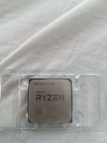 ryzen 5 3600: Prosessor AMD Ryzen 5 3600, 3-4 GHz, 6 nüvə, Yeni