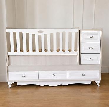 şaxda baba: Baby Mood uşaq yatağı satılır 🤍 Yataq çox yaxşı vəziyyətdədir, sadəcə — 1