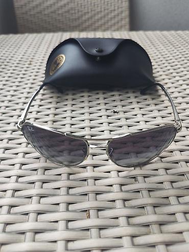 him rs: Ray-Ban original sunčane naočare – metalni okvir sa tamnim sočivima — 1