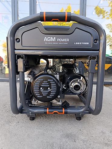 куплю генераторы: Бензиновый электрогенератор AGM Power LS9375EB - Номинальная — 4
