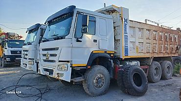 Мусоровозы: Самосвалы HOWO (CNHTC/SINOTRUK) 8×4 - Кузов-«ванна» большого объёма с — 2